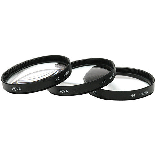 Hoya 43mm Close-up Filter Set with +1, +2 & +4 Macro Lenses.