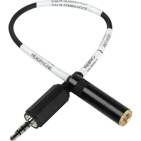 Sescom Canon 5D MkII Magic Lantern A/V Out Headphone Cable