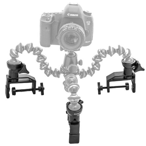 Cinetics CineVise CV8 Set of 3 Grips for GorillaPod Focus Tripod & Ballhead X