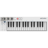 Arturia KeyStep Controller/Sequencer with HPC-A30 Studio Monitor Headphones, 6ft MIDI Cable & Touch Fastener Straps (10-Pack) Bundle