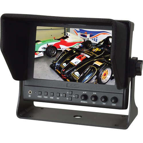 Delvcam 7" On-Camera 3G-SDI and HDMI Monitor with Video Waveform