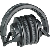 Audio-Technica ATH-M40x Monitor Headphones (Black) with FiiO A1 Portable Headphone Amp