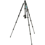 3 Legged Thing Punks Corey 2.0 Magnesium Alloy Ultra-Compact Travel Tripod - Adjustable, Multi-use Camera Tripod with Three Detachable Legs Darkness/Matte Black (COREY2.0)