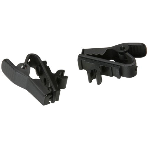 Shure RK354SB Black Single Mount Tie-Clips for SM93 and WL93, Set of 2