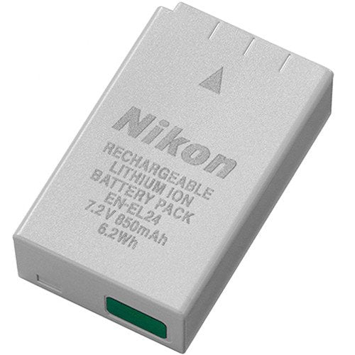 Nikon EN-EL24 Rechargeable Lithium-Ion Battery Pack (7.2V, 850mAh)