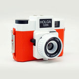 Holga 120N Medium Format Film Camera (Red/White)
