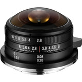 Venus Laowa 4mm f/2.8 Circular Fisheye Lens for MFT Mount