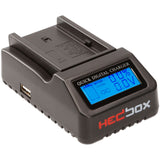 Hedbox NP-F770 Two-Battery with Single Charger Kit (4400mAh)