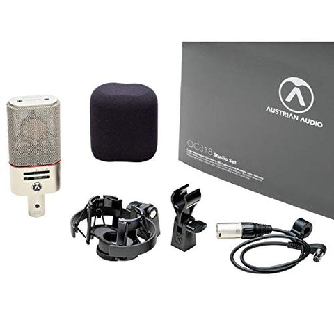 Austrian Audio OC818 Studio Set Launch Edition Large-Diaphragm Multi-Patterns Condenser Microphone