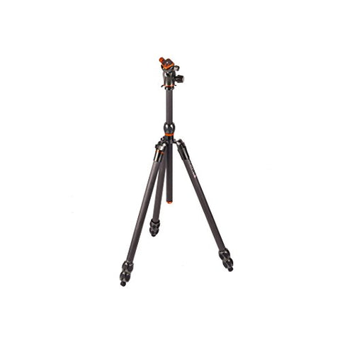 3 Legged Thing Eclipse Winston Carbon Fiber Tripod with AirHed 360 Ball Head (Gunmetal Gray)