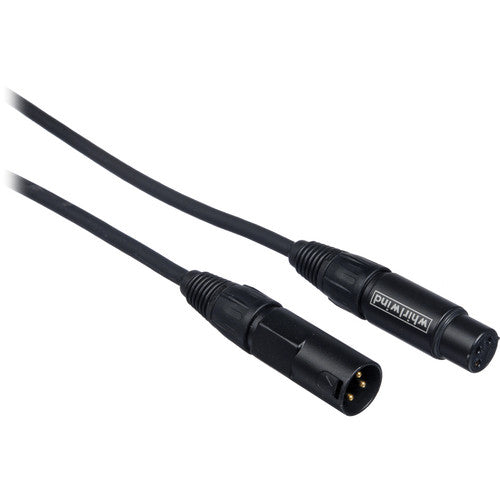 Whirlwind Accusonic+2 XLR Male to XLR Female Microphone Cable [10' (3.05 m)]
