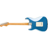 Squier by Fender Classic Vibe 60's Stratocaster- Laurel (Lake Placid Blue) Bundle with Fender Mustang Micro Headphone Amp, Guitar Strap, 10ft Instrument Cable, FT-1 Clip-On Tuner, 12-Pack Picks, and Headphone