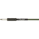 Fender Rumble 15 V3 Bass Amplifier Bundle with Fender Joe Strummer Instrument Cable 13ft Straight/Straight (Drab Green)