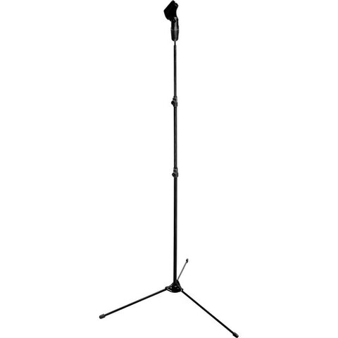 Hamilton Stands KB820 Nu-Era Lightweight Microphone Stand with Mic Clip and Carry Bag - 2 Pack