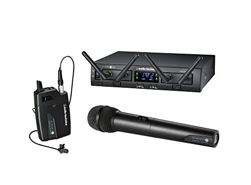 Audio-Technica System 10 Pro Digital Wireless Digital Lavalier/Handheld Combo (ATW-1312/L)
