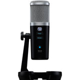PreSonus Revelator USB Mic with Studio Live Vocal Processing Bundle with Studio Headphones & Pop Filter
