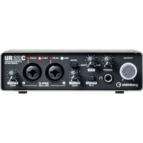 Steinberg UR22C 2IN/2OUT USB3.0 Type C Audio Interface