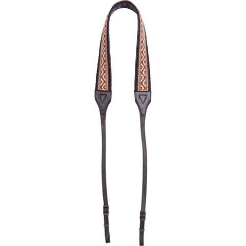 Alpaca Wool Camera Strap (Q'Enqo Design with Black Leather)