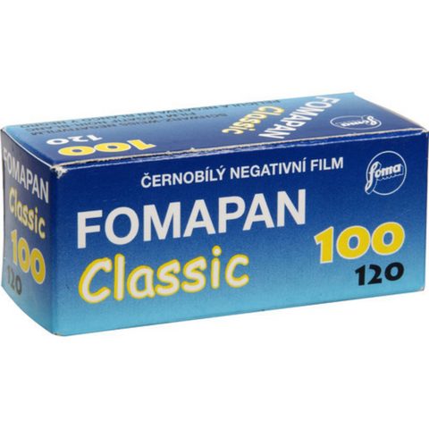 Fomapan 100 Classic Black and White Negative Film (120 Roll Film)