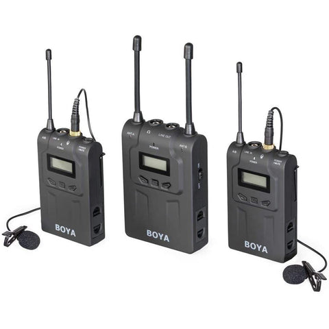 BOYA BY-WM8 Dual-Channel Wireless Microphone System