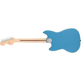 Fender Squire Sonic Mustang Electric Guitar, California Blue, Laurel Fingerboard