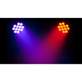 CHAUVET DJ SlimPAR T12 BT Compact Wash LED (RGB) PAR (Pair) Bundle with 2x Impact Safety Cable (32")