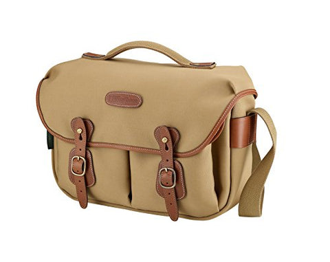 Billingham Hadley Pro Shoulder Bag (Khaki with Tan Leather Trim)