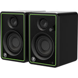 Mackie CR3-X Series 3" Studio Monitors (Pair) with Focusrite Scarlett Solo Audio Interface (3rd Gen) & 3.3' Unbalanced Cable Bundle