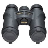 Nikon 7579 Monarch 7 8x30 ATB Binocular (Black) with Crooked Horn Outfitters Binocular Harness Bundle