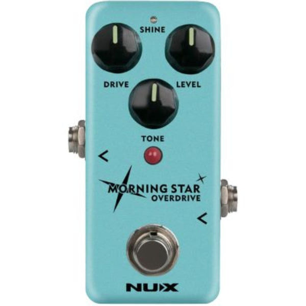 Nux Morning Star (NOD-3) Blues-break Overdrive with an extra Treble touch option