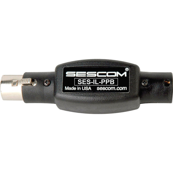 Sescom SES-IL-PPB XLR Inline Phantom Power Blocker