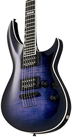 ESP E-II Horizon III - Reindeer Blue Quilted Maple