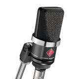 Neumann TLM 102 BK Large-Diaphragm Cardioid Condenser Microphone (Black) Bundle with Triton Audio FetHead Phantom In-Line Microphone Preamp and XLR Cable