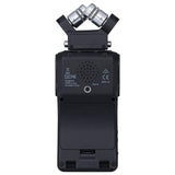 Zoom H6 All Black 6-Track / 6-Input Portable Recorder with Single Mic Capsule, Boya Omnidirectional & Cardioid XLR Lavalier Mic Bundle