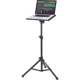 Samson LTS50 Laptop Stand with Microphone Stand Accessory Tray and Headphone Holder
