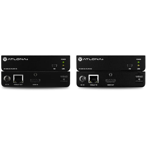 Atlona 4K HDR HDMI Over HDBaseT Transmitter & Receiver Kit