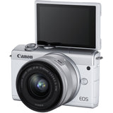 Canon EOS M200 EF-M 15-45mm is STM Kit (White)