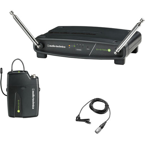 Audio-Technica ATW-901A/L System 9 VHF Wireless Unipak System with an Omnidirectional Lavalier Microphone