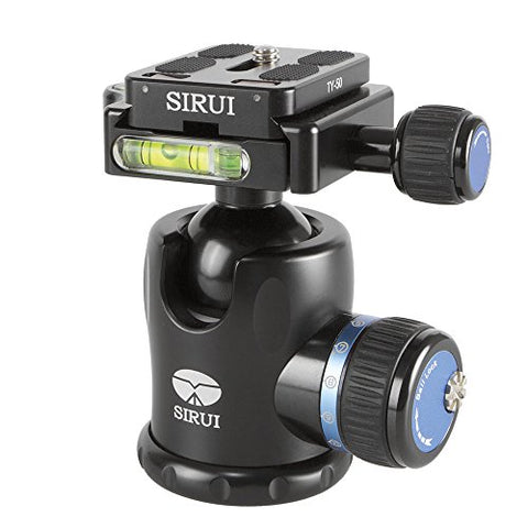 SIRUI K-10X 33mm Ballhead with Quick Release, 44.1 lbs Load Capacity