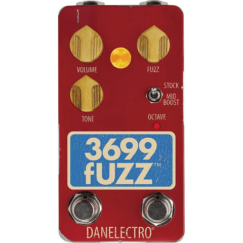 Danelectro 3699 Fuzz/Octaver Pedal, DTF1