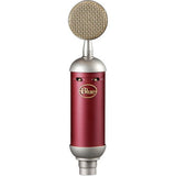 Blue Spark SL Large-Diaphragm Studio Condenser Microphone with Focusrite Scarlett Solo Audio Interface, HPC-A30 Monitor Headphone, Mic Stand, XLR-XLR Cable Bundle