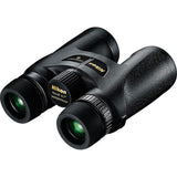 Nikon 7549 10x42 Monarch 7 ATB Binocular (Black) with Nikon Retractable Rangefinder Tether & Binocular Harness Bundle