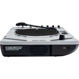 Reloop SPiN Portable Turntable System with Mackie CR3 3" Woofer Multimedia Monitors (Pair) & Male Audio Cable (6') Bundle