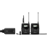 Sennheiser EW 500 FILM G4 Camera-Mount Wireless Microphone System (AW+: 470 to 558 MHz) with SKB iSeries Case for Sennheiser ENG Systems & Charger (4 AA NiMH Batt) Bundle