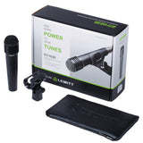 Lewitt MTP 440 DM Handheld Dynamic Microphone Bundle with Tripod Microphone Stand and XLR-XLR Cable