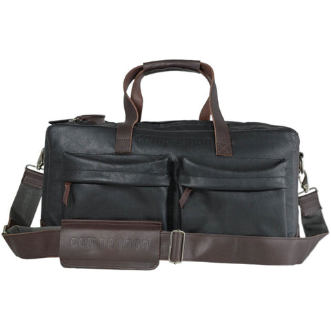 compagnon Weekender Camera & Laptop Bag (Black/Dark Brown)