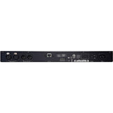 Fostex RM-3DT 1U Rackmount Active Stereo Monitor Speaker with Dante Bundle with 2x XLR-XLR Cables