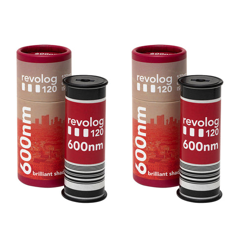 REVOLOG 600nm Color Negative Film, 120 Roll Film (2-Pack)