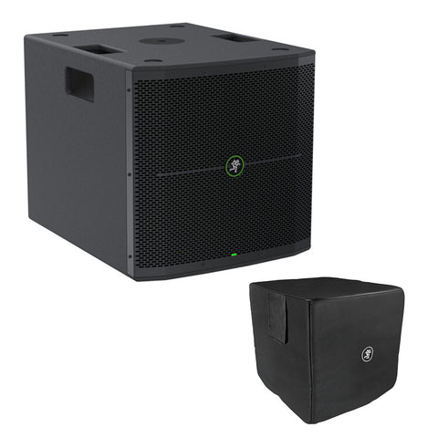 Mackie Thump115S 1400W 15" Powered Subwoofer with DSP Bundle with Slip Cover for Thump115S Subwoofer