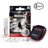 Alpine MusicSafe Pro Hearing Protection for Musician, Transparent (2-Pack)